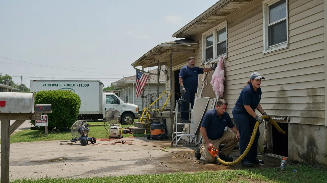 Water Damage Repair in Pecks Mill, WV near me